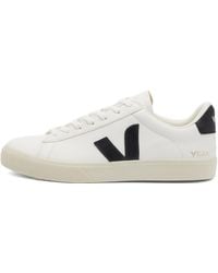 Veja - Campo Chromefree Leather Extra White Khaki - Lyst