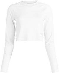 On Shoes - Studio L 'Sg Sleeve Crop Top - Lyst