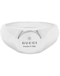 Gucci - Trademark Band Ring 5Mm - Lyst