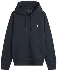 Polo Ralph Lauren - Double Knit Tech Zip Hoodie - Lyst