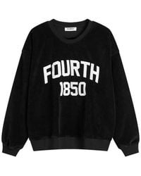 4th & Reckless - Cadie Velour Sweatshirt - Lyst