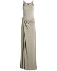 DIESEL - D-Estiga Tie Waist Maxi Dress - Lyst