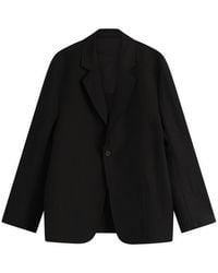 Studio Nicholson - Denson Single Breasted Blazer - Lyst