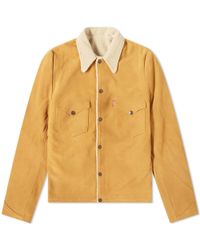 levis leather sherpa jacket mens