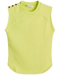 Peachy Den - Trixie Sweat Vest Top - Lyst