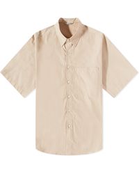AURALEE - Finx Short Sleeve Shirt - Lyst