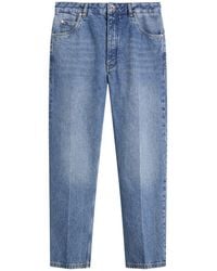 Studio Nicholson - Windslow 14Oz Denim Creased Cowboy Jean - Lyst