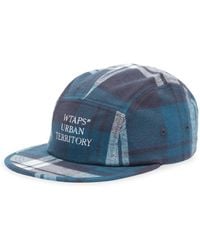WTAPS - 01 Checked Wool Cap - Lyst