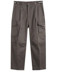 Moncler - Gaberdine Cotton Cargo Trousers - Lyst