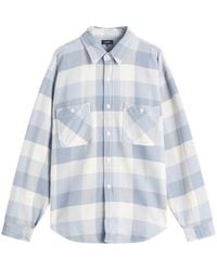Beams Plus - Flannel Plaid Shirt - Lyst