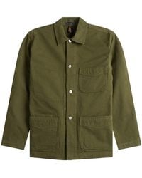 Drake's - Canvas Chore Jacket - Lyst