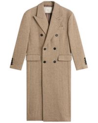 DUNST - Tailored Double Beasted Wool Coat - Lyst