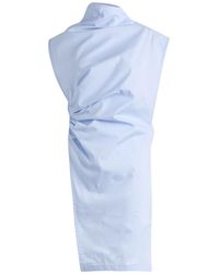 Tolu Coker - Cotton Asymmetric Drape Blouse - Lyst