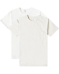 Velva Sheen - 2 Pack Pocket T-Shirt - Lyst