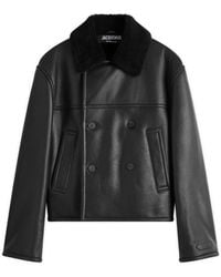 Jacquemus - Short Shearling Jacket - Lyst