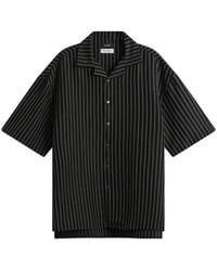 Willy Chavarria - Camp Collar Pinstripe Shirt - Lyst