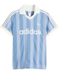 adidas - Denim Jersey - Lyst