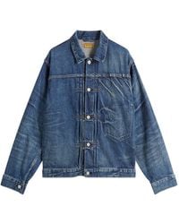 Human Made - Future Denim Work Jacket - Lyst