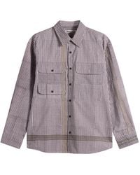 STORY mfg. - Hand Block Printed Harvest Shirt - Lyst