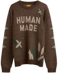 Human Made - Graphic Knit Sweater - Lyst