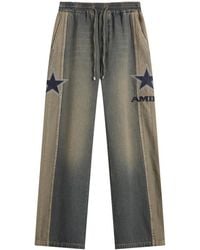 Amiri - Sport Denim Track Pants - Lyst