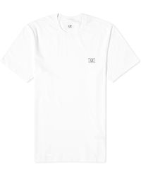 C.P. Company - Blur Logo T-Shirt - Lyst