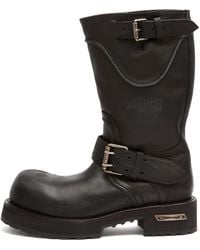 Balenciaga - Leather Venom Boot - Lyst