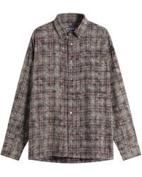 Picante - Rocco Bleached Check Shirt - Lyst
