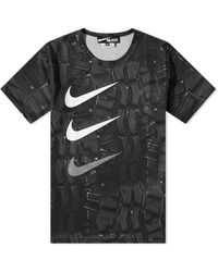 Comme des Garçons - Comme Des Garçons X Nike Vertical Multi Swoosh T-shirt - Lyst