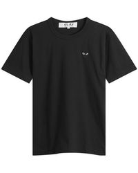 COMME DES GARÇONS PLAY - Heart Emblem T-Shirt - Lyst