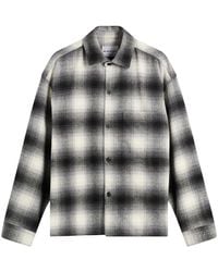 MKI Miyuki-Zoku - Wool Check Box Shirt - Lyst