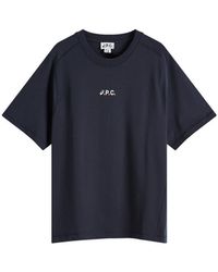 A.P.C. - X Asics Wind Logo T-Shirt - Lyst