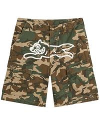 ICECREAM - Running Dog Woodland Camo Cargo Shorts - Lyst