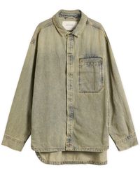 Entire studios - Herculean Denim Shirt - Lyst
