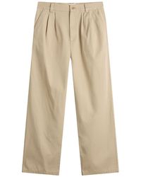 A.P.C. - Ricky Double Pleat Chinos - Lyst