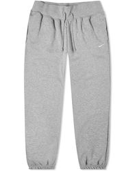 Nike - Phoenix Fleece Oversized Pant Dark Heather/Sail - Lyst