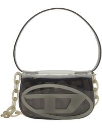 DIESEL - 1Dr Logo Perspex Handbag - Lyst