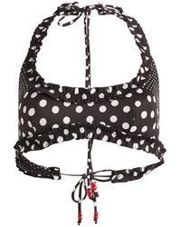 Damson Madder - Cove Bikini Top - Lyst