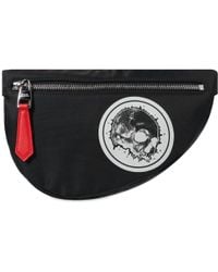 Alexander McQueen Skull Waist Bag - Black