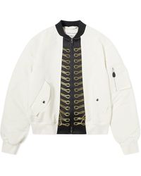 Alexander McQueen - Tailored Collar Bomber Jacket - Lyst