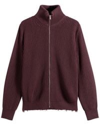Maison Margiela - Mm6 Zip Through Jumper - Lyst