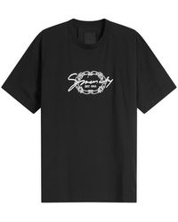 Givenchy - Signature Logo Regular Fit T-Shirt - Lyst
