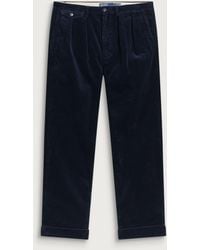 Polo Ralph Lauren - Whitman Pleated Corduroy Trousers - Lyst