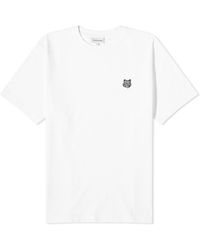 Maison Kitsuné - Bold Fox Head Patch Comfort T-Shirt - Lyst