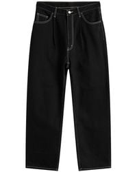 Beams Plus - Wide Tapered Denim Jeans - Lyst