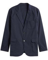 Beams Plus - 3 Button Coolmax Seersucker Blazer - Lyst