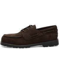 Studio Nicholson - Guston Lace Up Boat Shoe - Lyst
