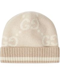 Gucci - Gg Knitted Beanie Hat - Lyst