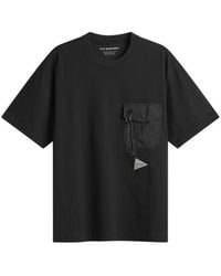 and wander - Pocket T-Shirt - Lyst