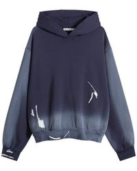 Acne Studios - Bow Spray Print Hoodie - Lyst